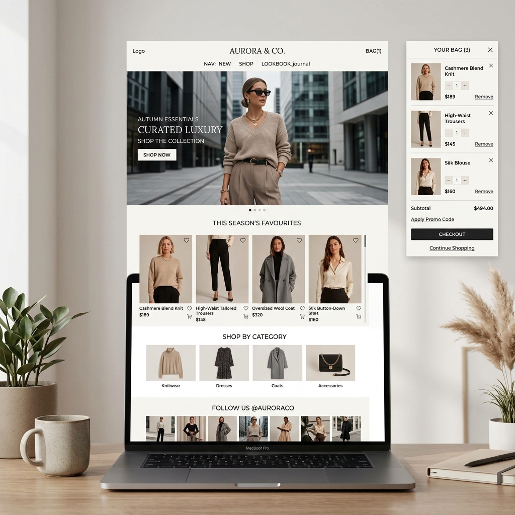 E-Commerce Fashion Store Preview